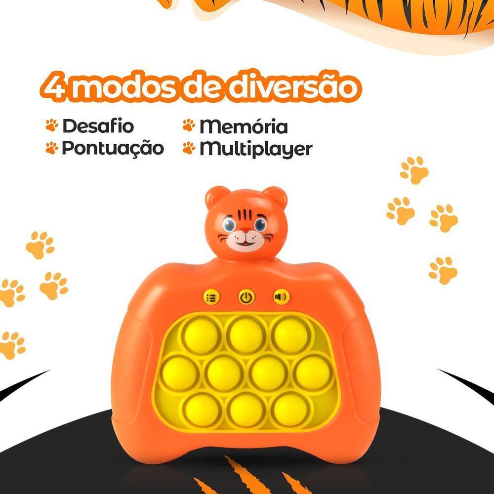 Relogio Infantil Digital + Oculos Sol Prova Dagua Presente Criança Original Laranja Anti-stress - 6