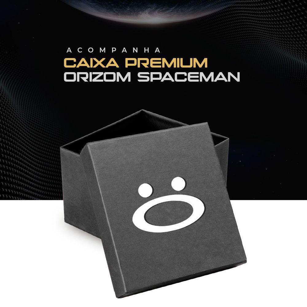 Relogio Masculino Aço Inox Silicone Preto + Caixa Premium Presente Robusto Branco Preto Social - 6