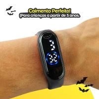 Lousa Magica Lcd + Oculos Sol + Caixa Prova Dagua Preto Batman Pulseira Ajustavel Qualidade Premium - 9