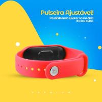 Relogio Infantil Prova Dagua Ajustavel Digital Bracelete Esportivo Silicone Original Presente Data - 3