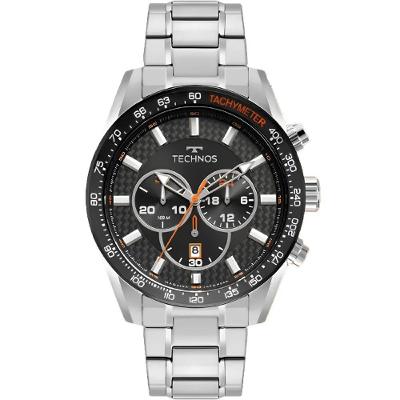 Relógio Technos Ts Carbon Js25bbc-t1p Kit De Pulseiras De Borracha