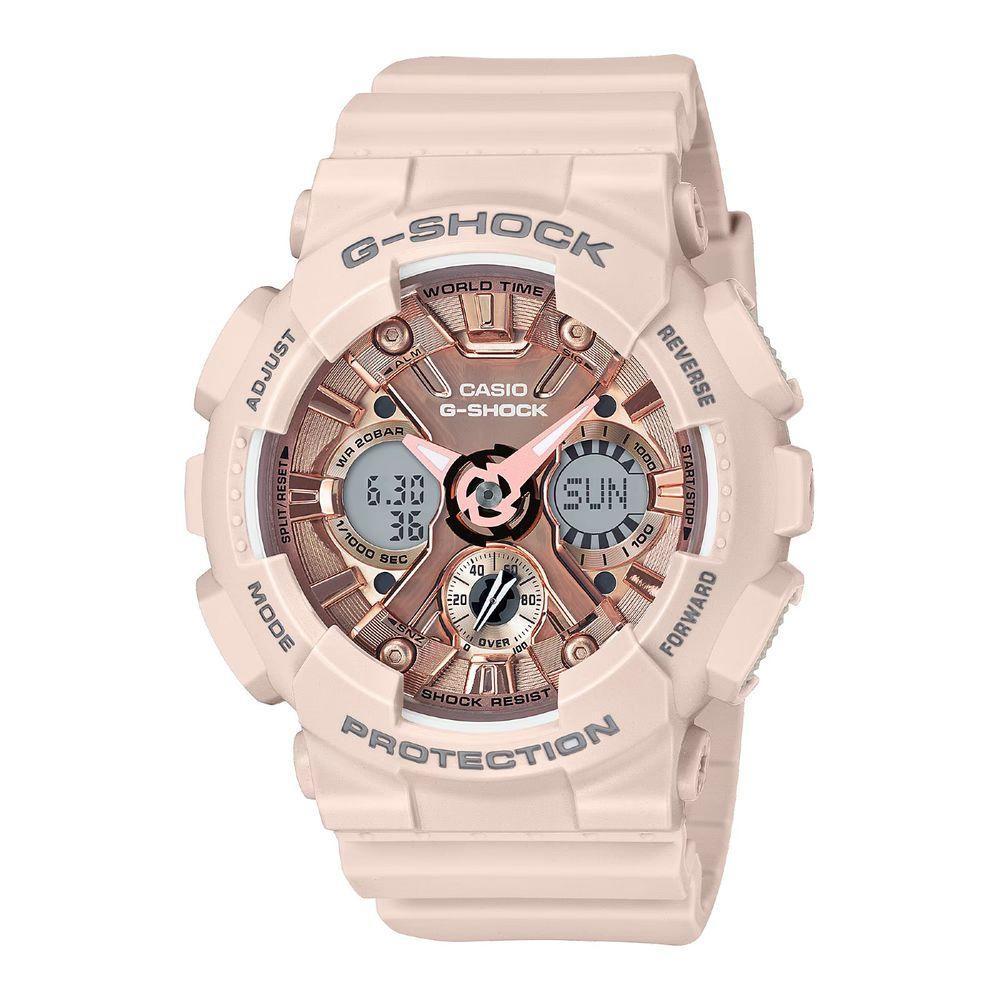 Relógio Casio G-shock Gma-s120mf-4adr Rose - 1