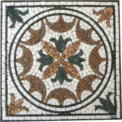 Mosaico Religioso Bizantino Paixão Bizantina Tamanho 100cm