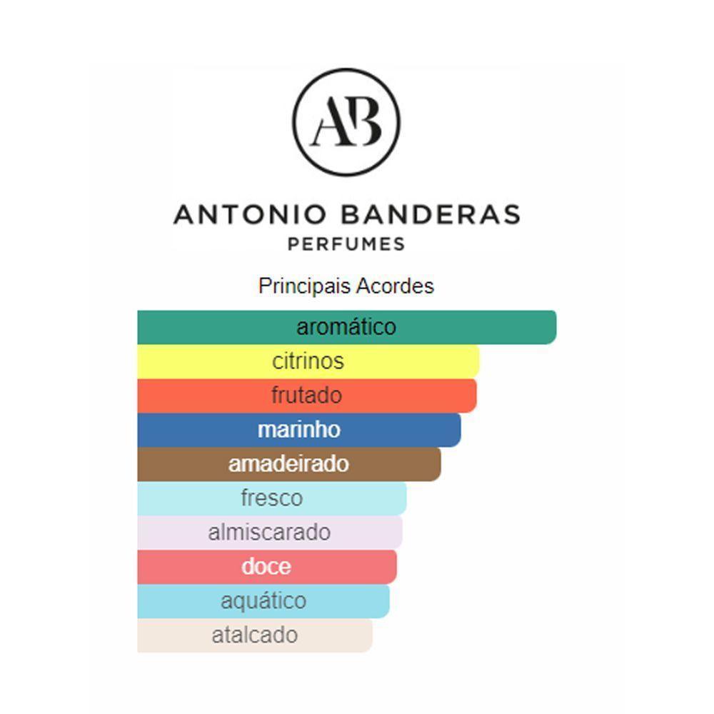 Kit Perfume King Of Seduction Edt Antonio Banderas Masculino 100ml+ Desodorante 150ml - 3