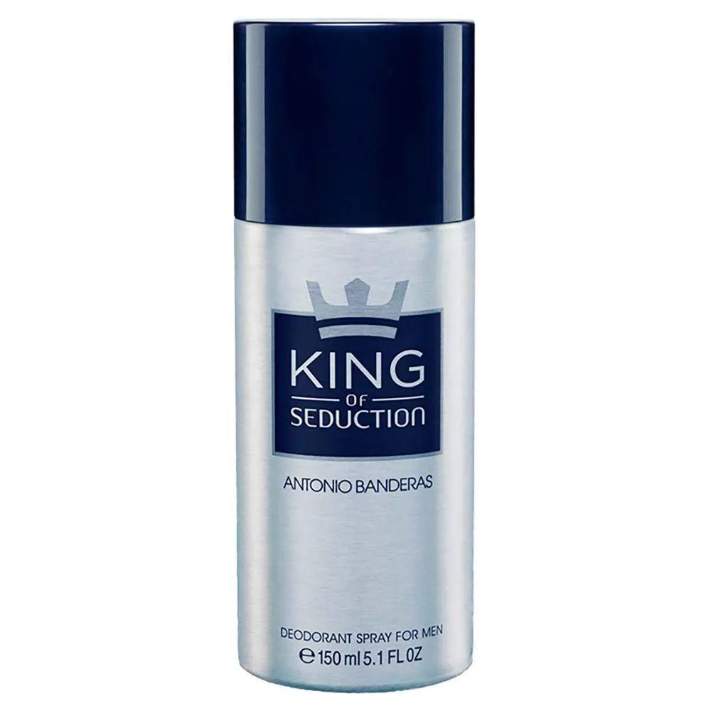 Kit Perfume King Of Seduction Edt Antonio Banderas Masculino 100ml+ Desodorante 150ml - 4