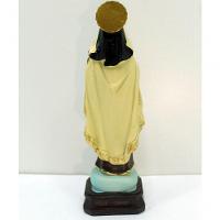 Estatueta Imagem De Santa Teresinha Enfeite Em Resina 16cm - 3