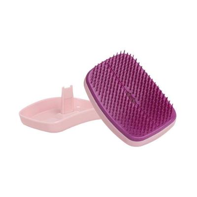 Escova De Cabelo Portatil Flex Pocket Rosa Belliz