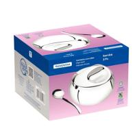 Kit Para Farinha Tramontina Service Em Aço Inox 14 Cm 2 Peças - 2