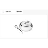 Kit Para Farinha Tramontina Service Em Aço Inox 14 Cm 2 Peças - 3