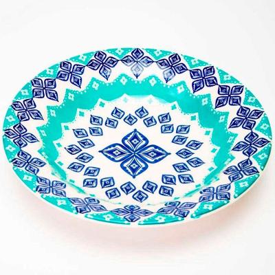 Prato Fundo Com Estampa Donna Lola 21,5 Cm 1 Unidade - Biona 074470