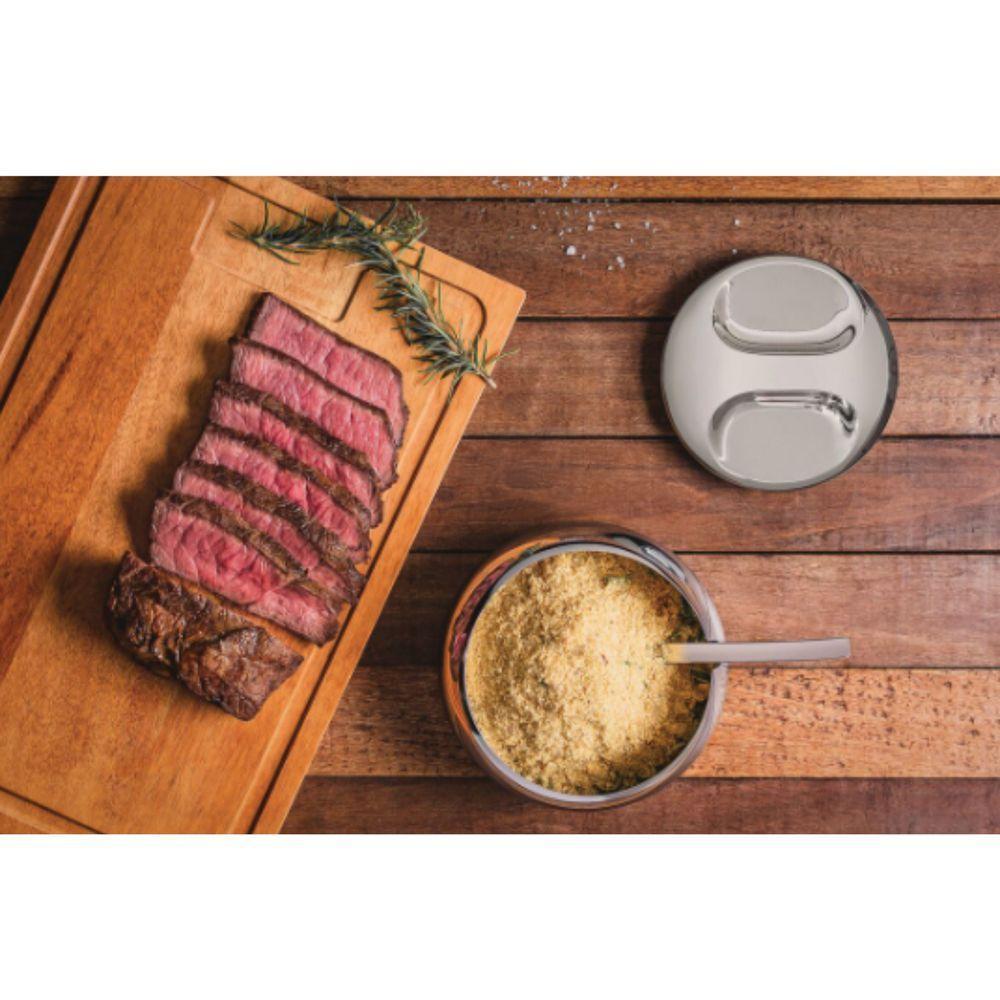 Kit Para Farinha E Açucar Tramontina Service Em Aço Inox 14 Cm 2 Peças - 6