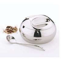 Kit Para Farinha E Açucar Tramontina Service Em Aço Inox 14 Cm 2 Peças