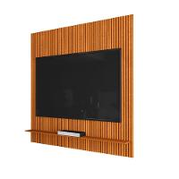 Painel Para Tv Até 55 Polegadas Ripado Impressão 3d Avante 1,34m Cedro Edn - 1