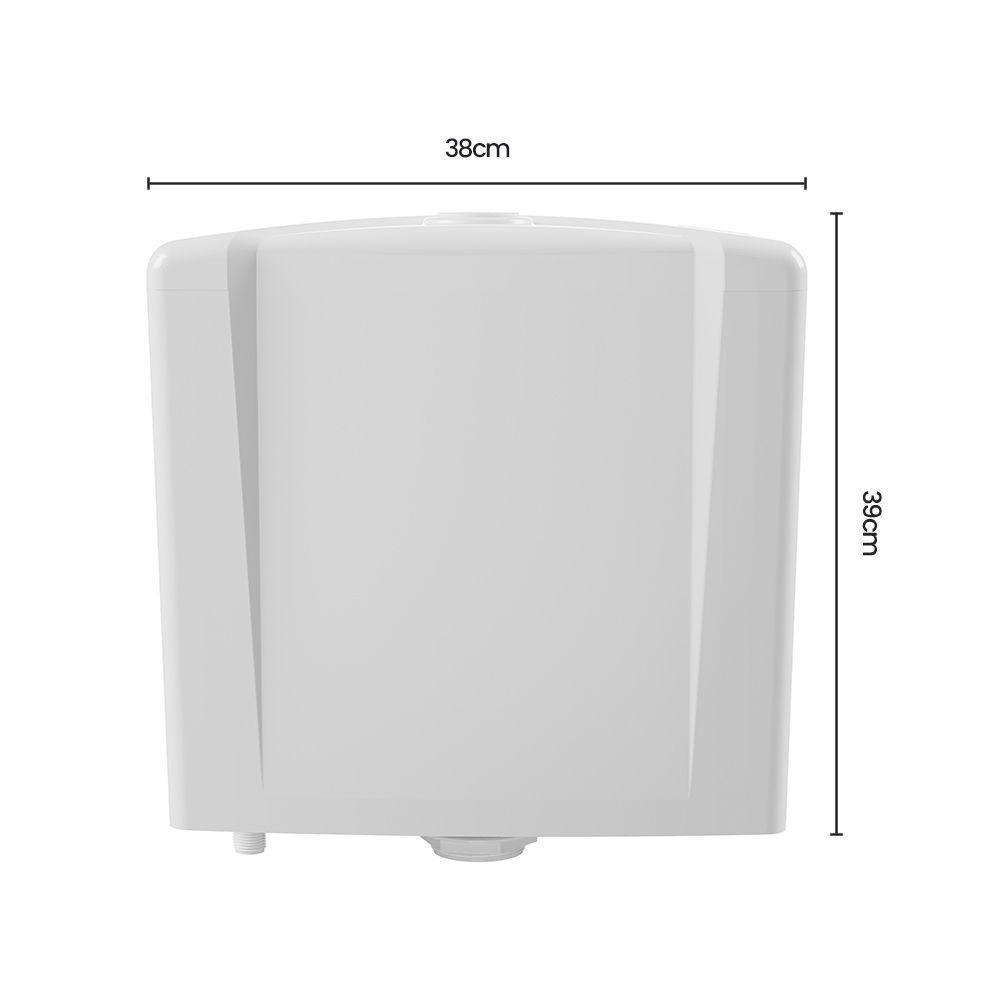 Caixa De Descarga Acoplada Universal Astra Cau1 Acionamento Simples 6 Litros Branco Cau1*br1 - 2