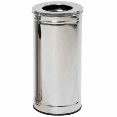 Cesto Inox 50 Litros 30x70 Com Aro Inox C34