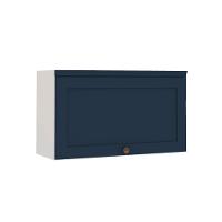 Aéreo 1 Porta Basculante Branco/azul - Moderno E Funcional - 1