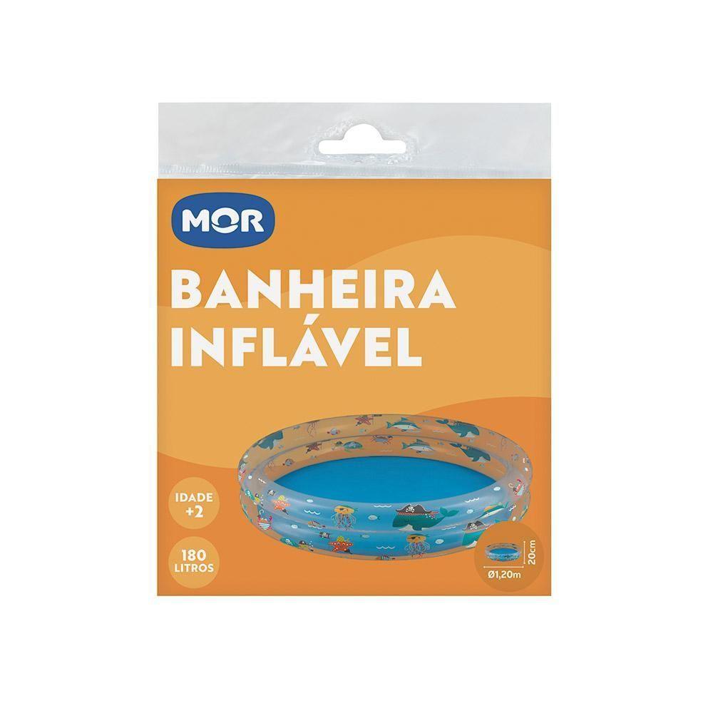 Piscina Inflável Redonda 180 Litros Mor - 2