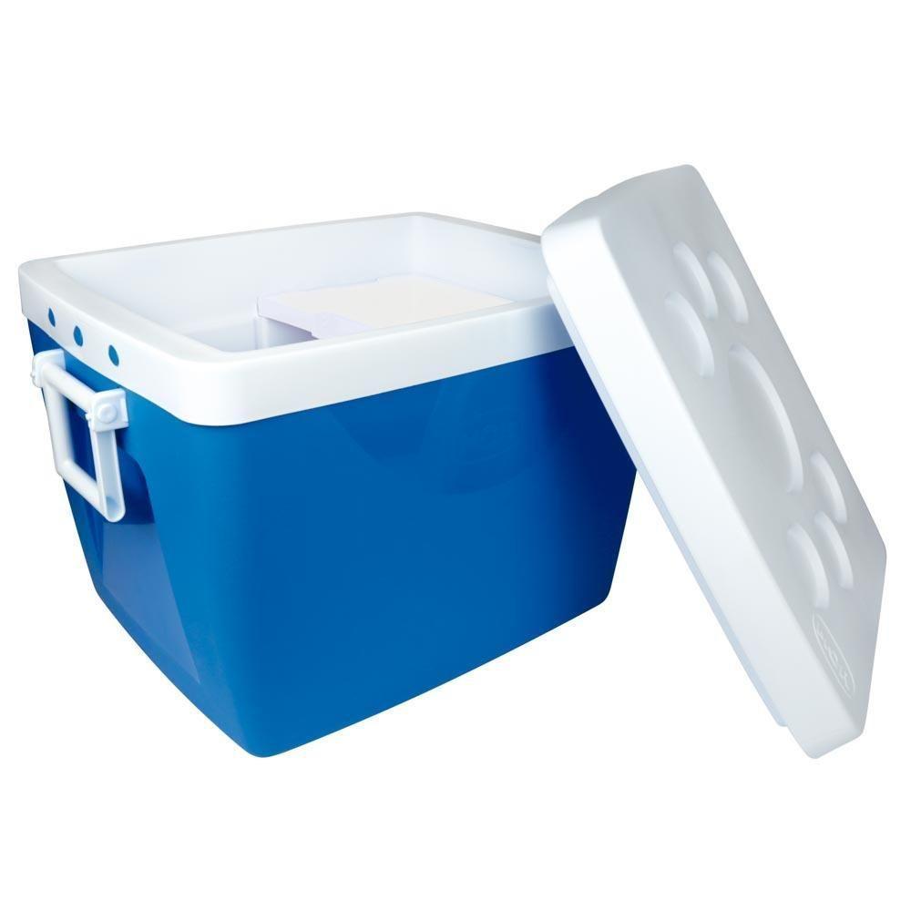 Caixa Térmica 75l Grande Cores Cooler Bebidas Mor Azul - 7