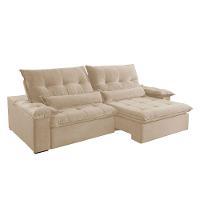 Sofá Nivus Linho 2 Módulos De 80cm B25cm  A294 Linho Creme - 6