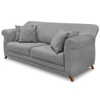 Sofa 2 Lugares Retro Polo 180cm Com Almofada Veludo 2938 Ezz 2938 - 1