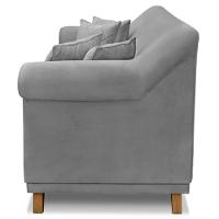 Sofa 2 Lugares Retro Polo 180cm Com Almofada Veludo 2938 Ezz 2938 - 2
