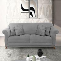 Sofa 2 Lugares Retro Polo 180cm Com Almofada Veludo 2938 Ezz 2938 - 6