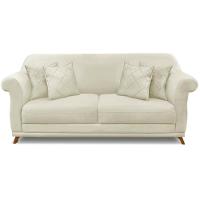 Sofa 3 Lugares Retro Polo 200cm Com Almofada Veludo 2221 Ezz 2221
