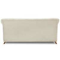 Sofa 3 Lugares Retro Polo 200cm Com Almofada Veludo 2221 Ezz 2221 - 5