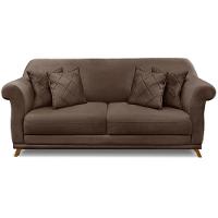 Sofa 2 Lugares Retro Polo 180cm Com Almofada Veludo 2231 Ezz 2231 - 2