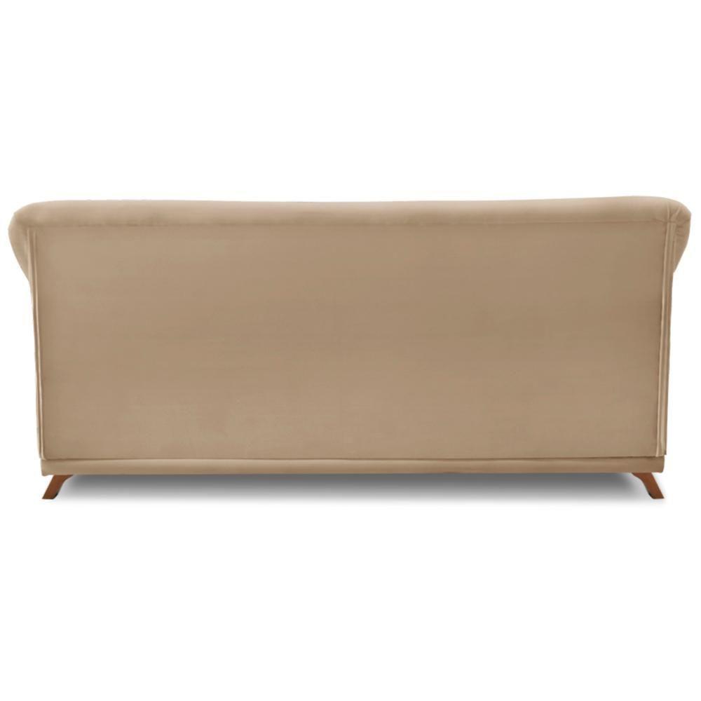 Sofa 2 Lugares Retro Polo 180cm Com Almofada Suede 1101 Ezz 1101 - 5