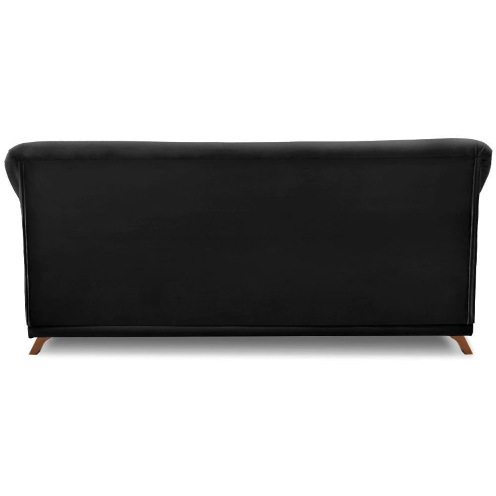 Sofa 2 Lugares Retro Polo 180cm Com Almofada Suede 1105 Ezz 1105 - 5