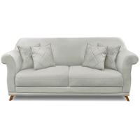 Sofa 2 Lugares Retro Polo 160cm Com Almofada Veludo 2223 Ezz 2223