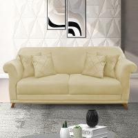 Sofa 2 Lugares Retro Polo 180cm Com Almofada Suede 1100 Ezz 1100 - 6