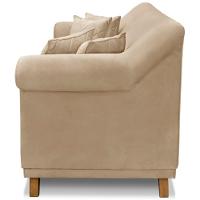 Sofa 2 Lugares Retro Polo 160cm Com Almofada Suede 1101 Ezz 1101 - 2
