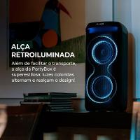 Caixa de Som Party Box Aiwa AWS-PB-08 Preta Bivolt - 2