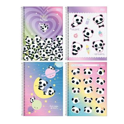 Caderno Espiral Capa Dura 1 Matéria - 80 Folhas - Lovely Friend - Tilibra