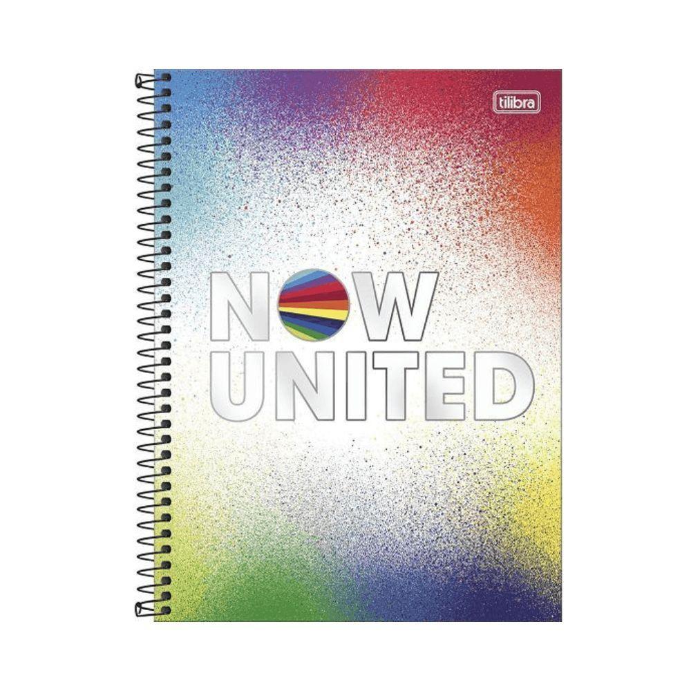 Caderno Espiral Capa Dura 10x1 - 160 Folhas - Now United - Tilibra - 3