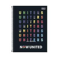 Caderno Espiral Capa Dura 10x1 - 160 Folhas - Now United - Tilibra - 5
