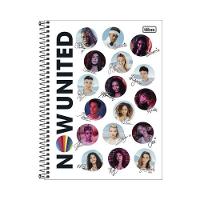 Caderno Espiral Capa Dura 10x1 - 160 Folhas - Now United - Tilibra - 7