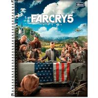 Caderno Espiral Capa Dura 1 Matéria - 80 Folhas - Far Cry 5 - Tilibra - 5