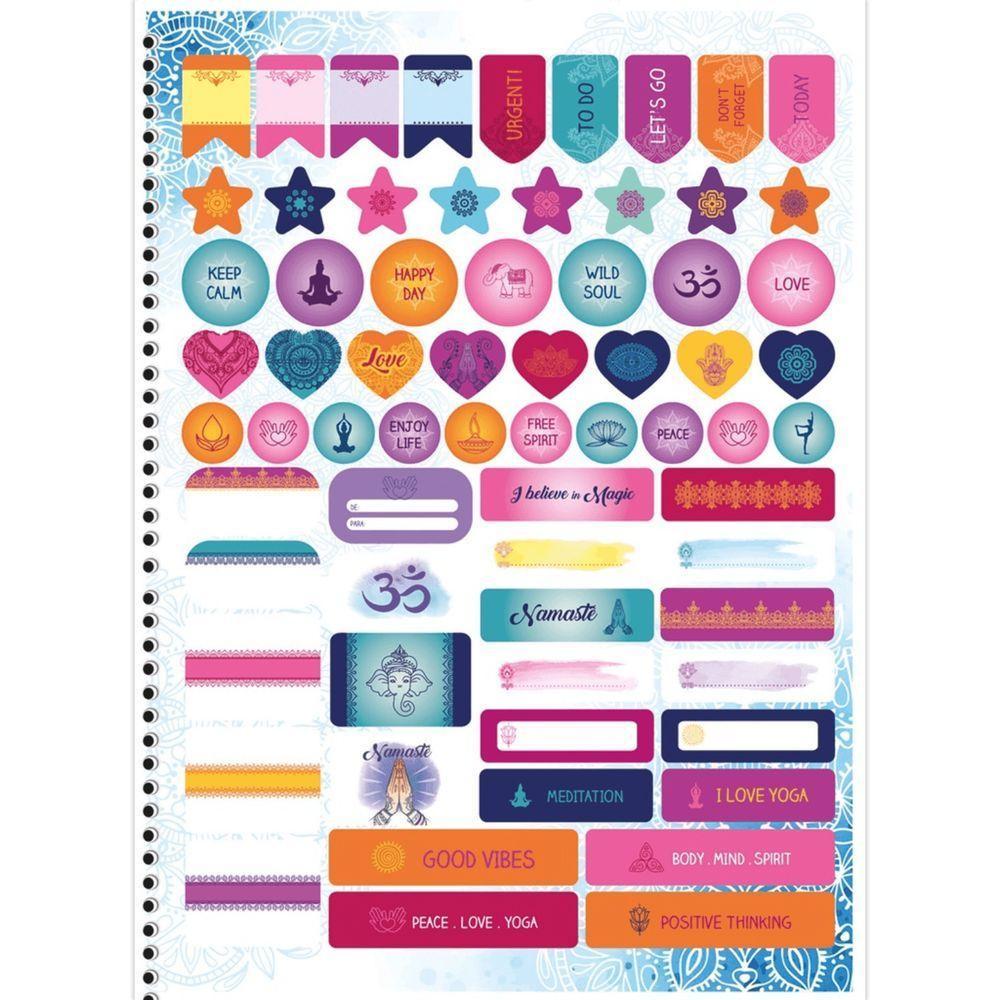 Caderno Espiral Capa Dura 10x1 - 160 Folhas - I Believe In Magic - São Domingos - 2