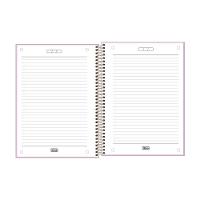 Caderno Espiral Capa Plástica 1 Matéria - 80 Folhas - Connect Neon Feminino - Tilibra