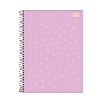 Caderno Espiral Capa Plástica 1 Matéria - 80 Folhas - Connect Neon Feminino - Tilibra - 9