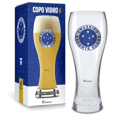 Copo De Vidro Joinville 680ml - Times- Brasfoot - Cruzeiro