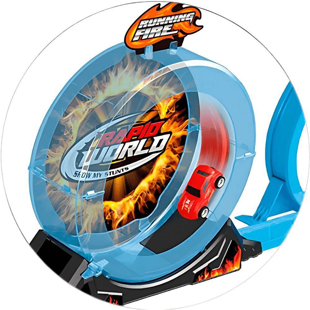 Pista Big Champion 360 Duplo Looping - 22 Peças - Wellkids - 4