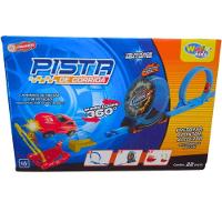 Pista Big Champion 360 Duplo Looping - 22 Peças - Wellkids - 2
