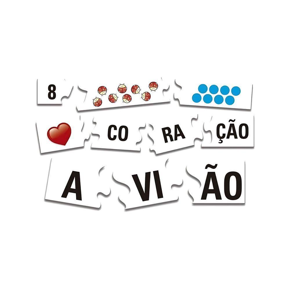 Jogo Pedagógico Ache E Encaixe - Pais E Filhos Unica Jogo Pedagógico Ache E Encaixe - Pais E Filhos - 1