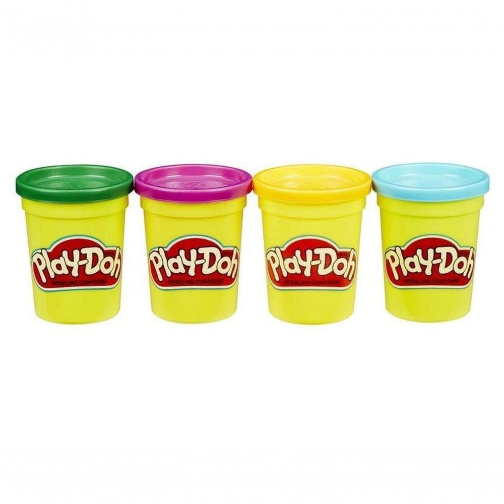 Massinha De Modelar Kit Play Doh 448g - Hasbro - 4 Potes - 4