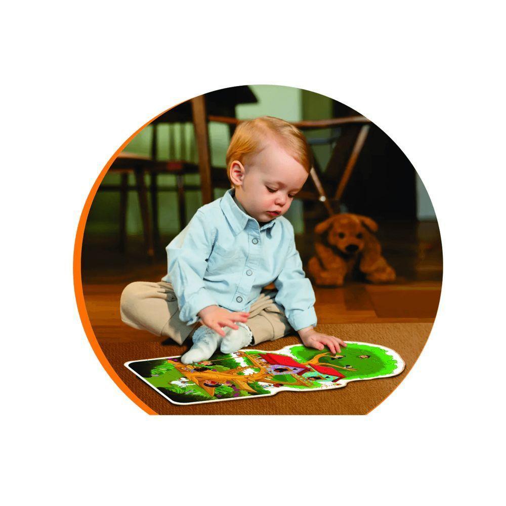 Puzzle Gigante Casa Na árvore - Nig Brinquedos - 2
