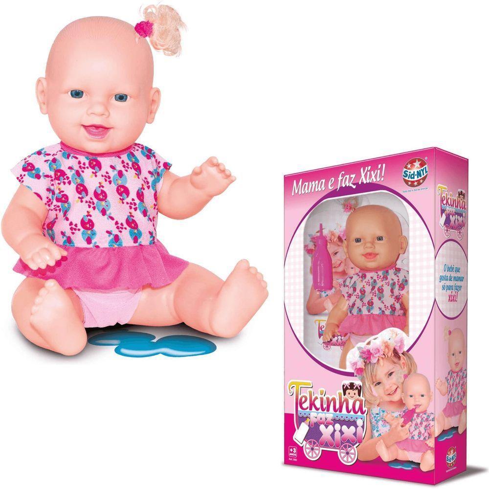 Boneca Tekinha Faz Xixi - Sid Nyl - - 3
